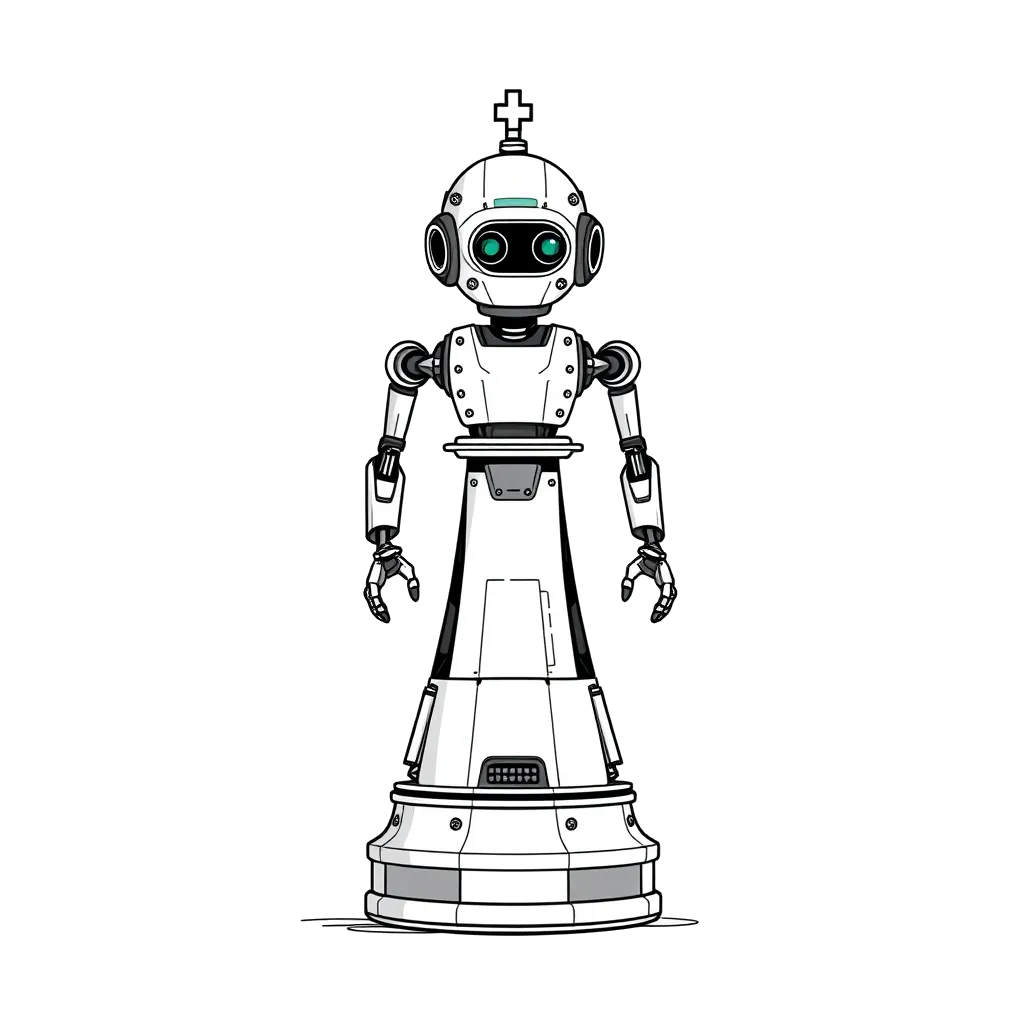 ai robot as a chess figure